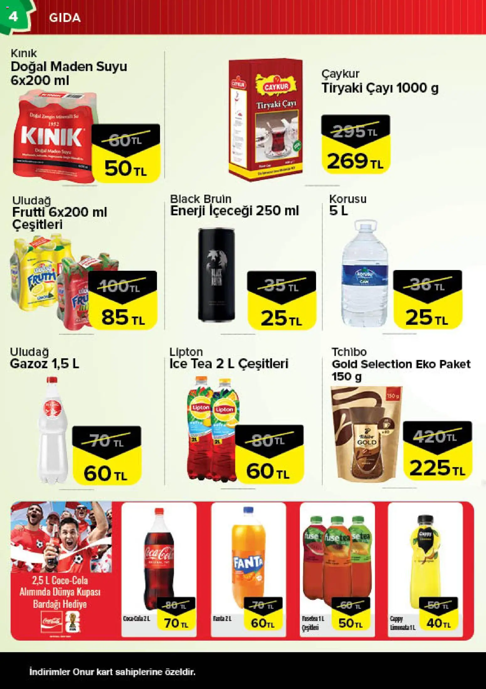 Onur Market Katalog - Bursa - 02.06.2026 tarihinden itibaren geçerlidir | Sayfa: 4