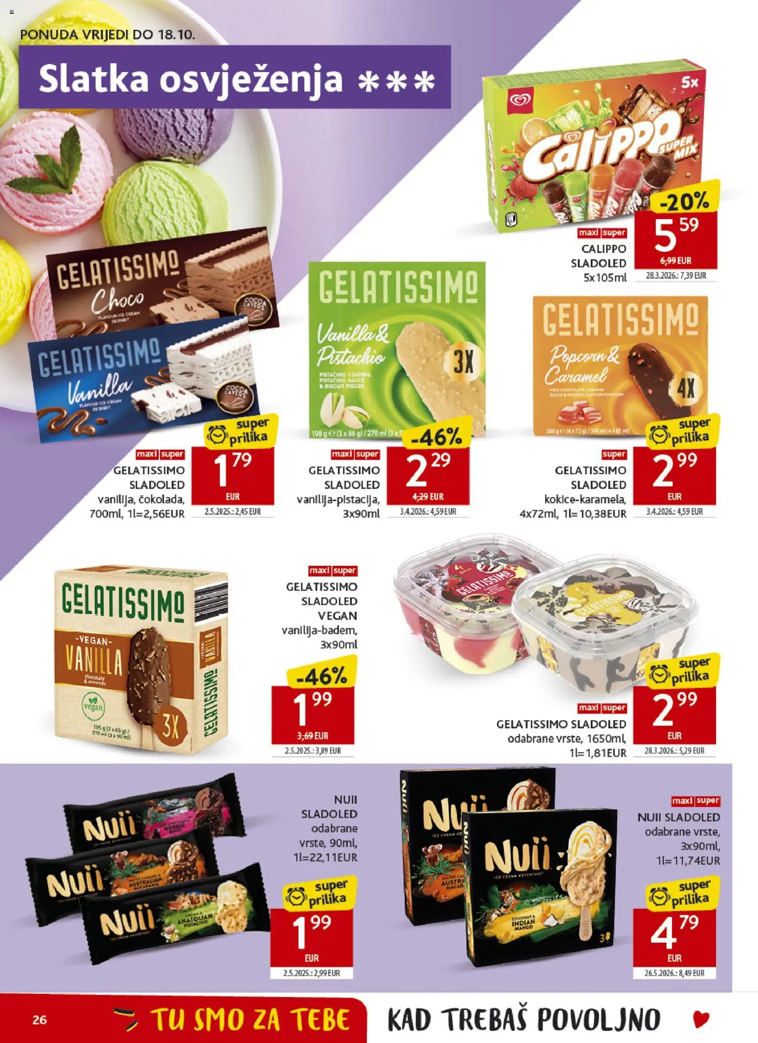 Konzum katalog | vrijedi od 16.09.2026 | Stranica: 26