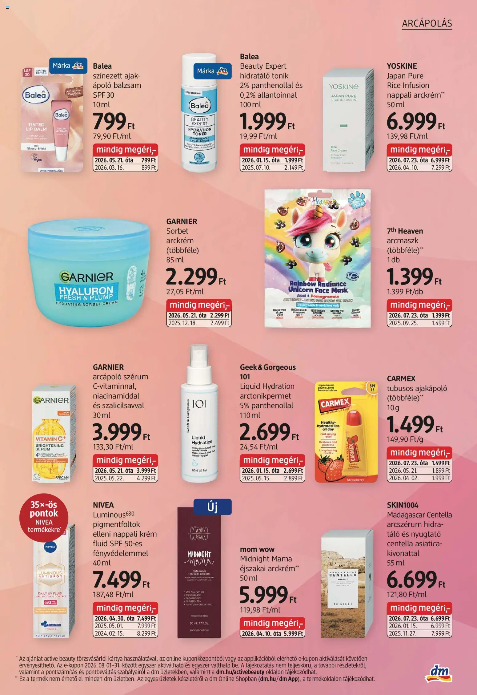 DM Drogerie Markt akciós ujság - amely érvényes a következő dátumtól: 2026.07.30. | Oldal: 9 | Termékek: Krém, Püré, Márka, Vegán