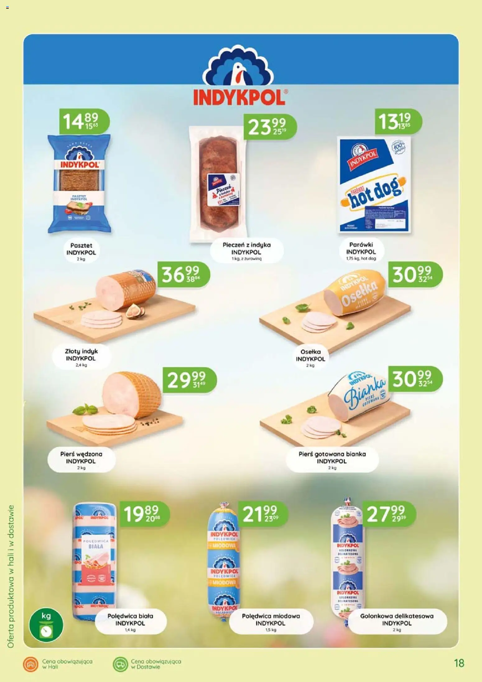 Eurocash gazetka - Katalog Wędlin od 04.06.2026 | Strona: 18 | Produkty: Osełka, Parówki