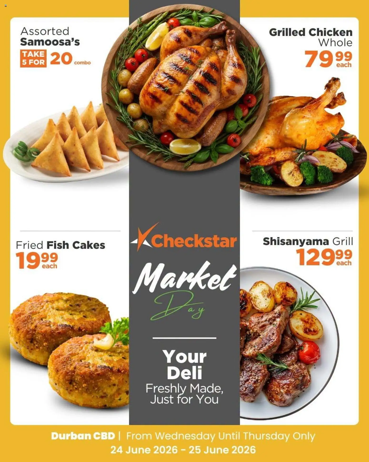 New Check Star catalogue – valid from 24/06/2026 | Page: 3 | Products: Grill, Chicken, Fish