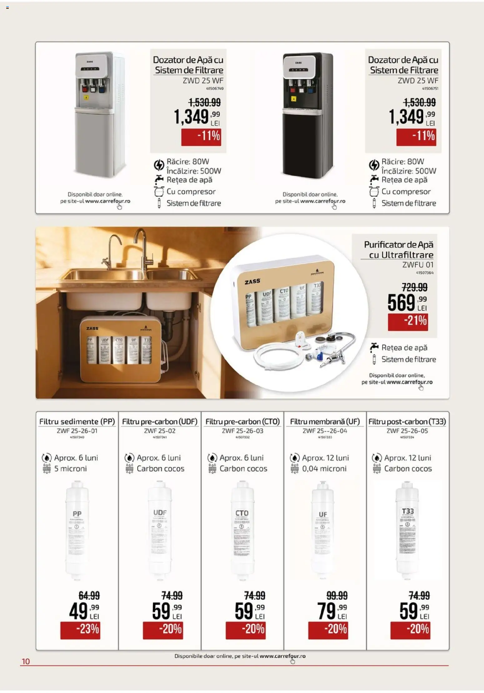 Noul catalog Carrefour – valabil de la 09.09.2026 | Pagină: 10 | Produse: Apă