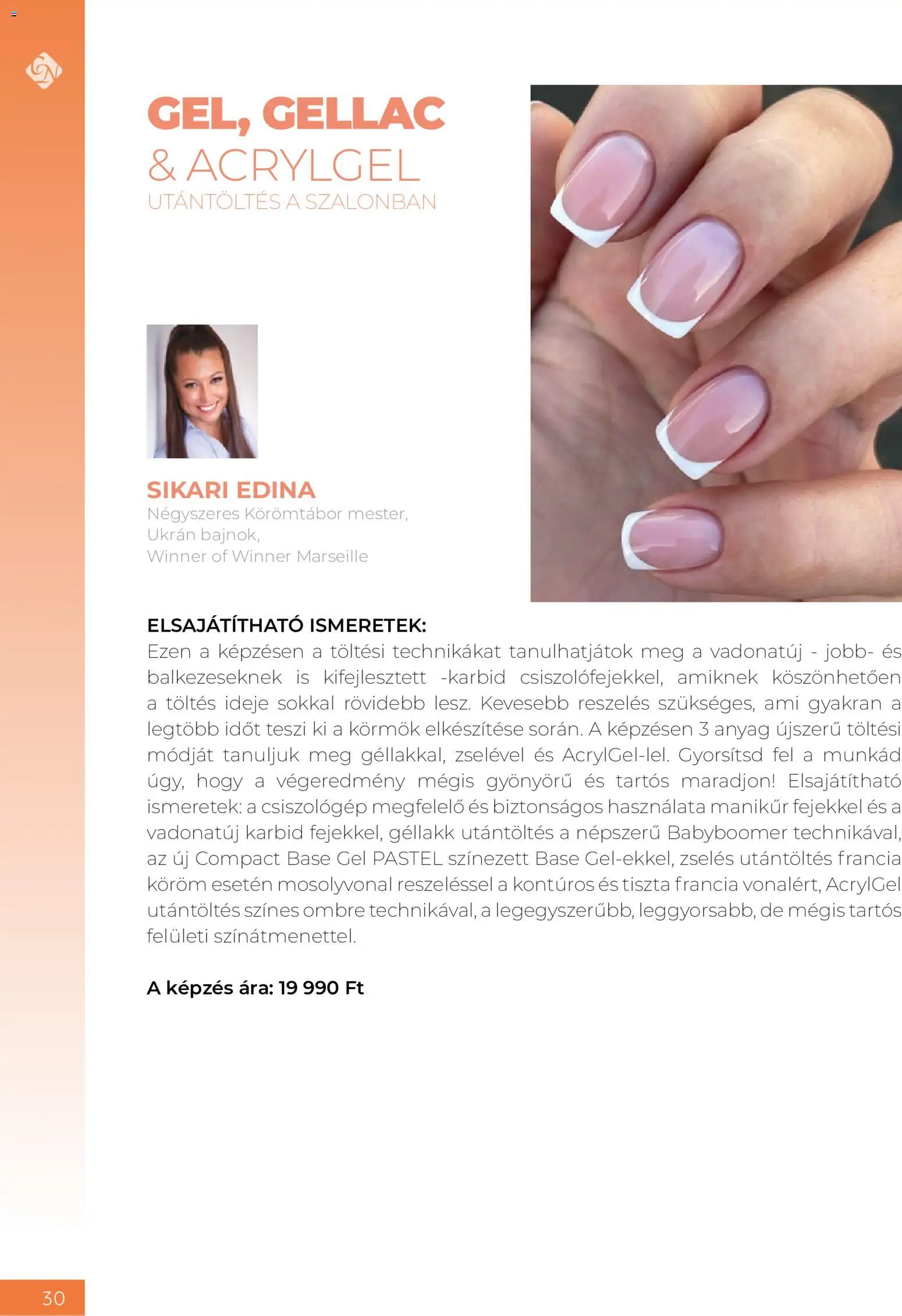 Crystal Nails akciós ujság - amely érvényes a következő dátumtól: 08.06.2026 | Oldal: 30