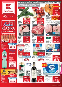 Náhled letáku Kaufland leták - Chomutov od 23.09.2026