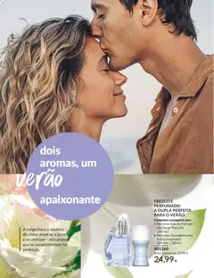 Pré-visualização Conjunto: Perceive Eau de Parfum em Spray Para Ela e Perceive Desodorizante Antitranspirante Roll-On, A set containing a 50ml Perceive Eau de Parfum spray for her and a 50ml Perceive Antiperspirant Roll-On deodorant. The aromas of tangerine and cedarwood combine with pear and musk, complementing each other perfectly. válido de 01.06.2026 | Página: 26