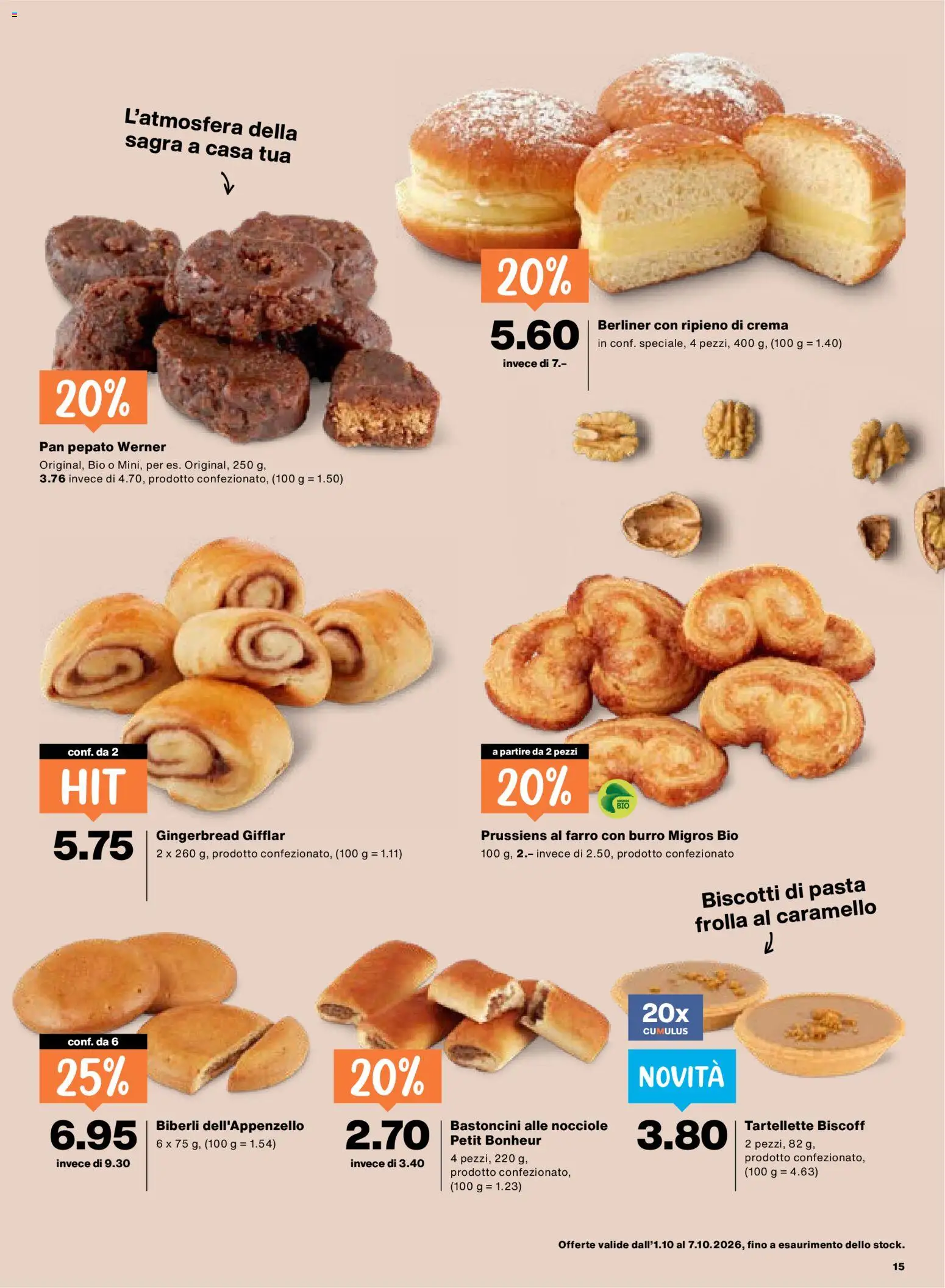 Migros aktionen IT – gültig ab 01.10.2026 | Seite: 15