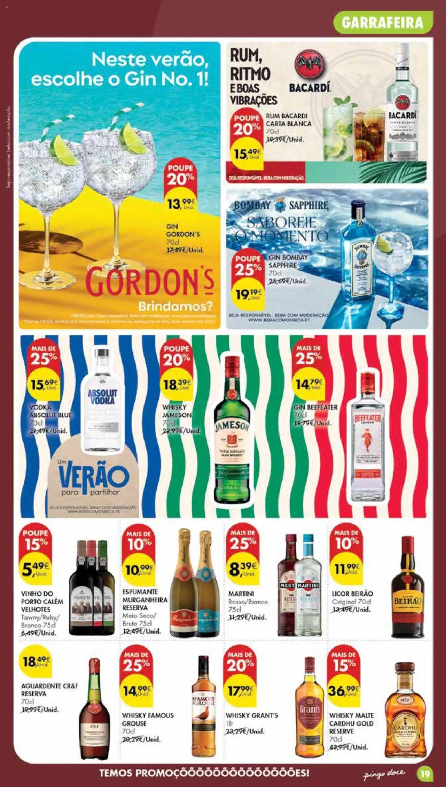 Pingo Doce Poupe Esta Semana Madeira │ válido de 04/08/2026 | Página: 19 | Produtos: Espumante, Licor, Vinho, Vodka