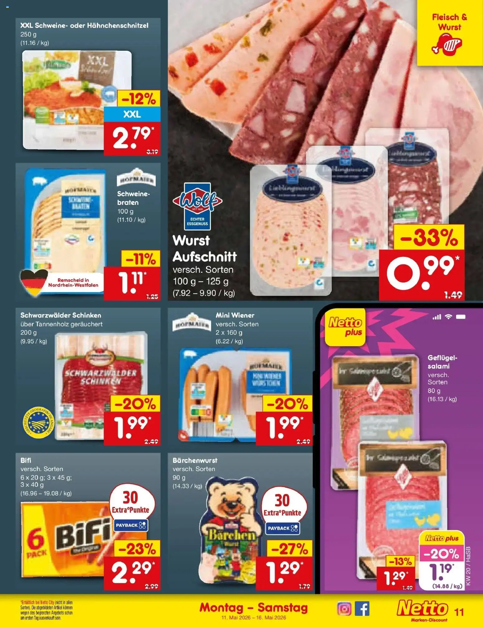 Netto Marken-Discount Prospekt Wuppertal	 (ab 10.05.2026) » Angebote | Seite: 12