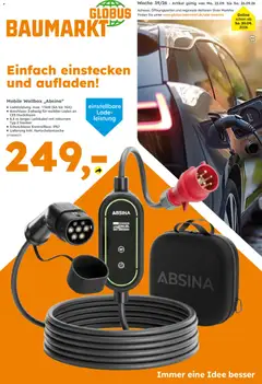 Globus Baumarkt Prospekt ab 20.09.2026 gültig