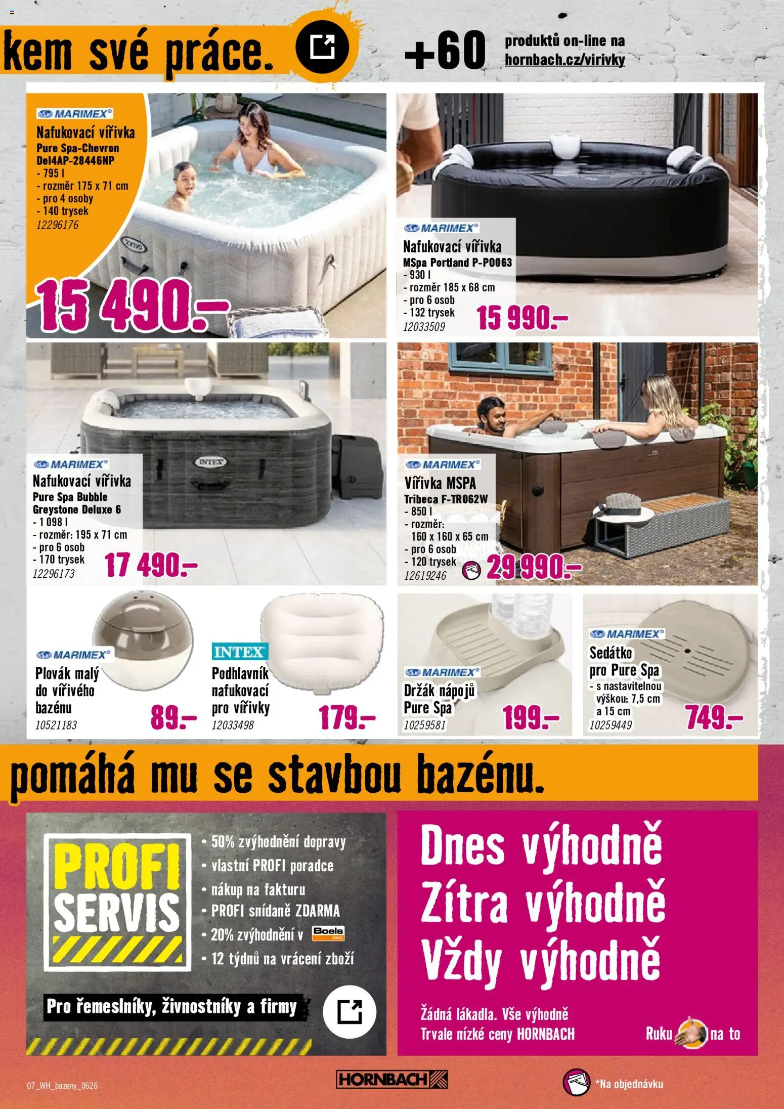 HORNBACH leták - Bazény od 03.06.2026 | Strana: 7