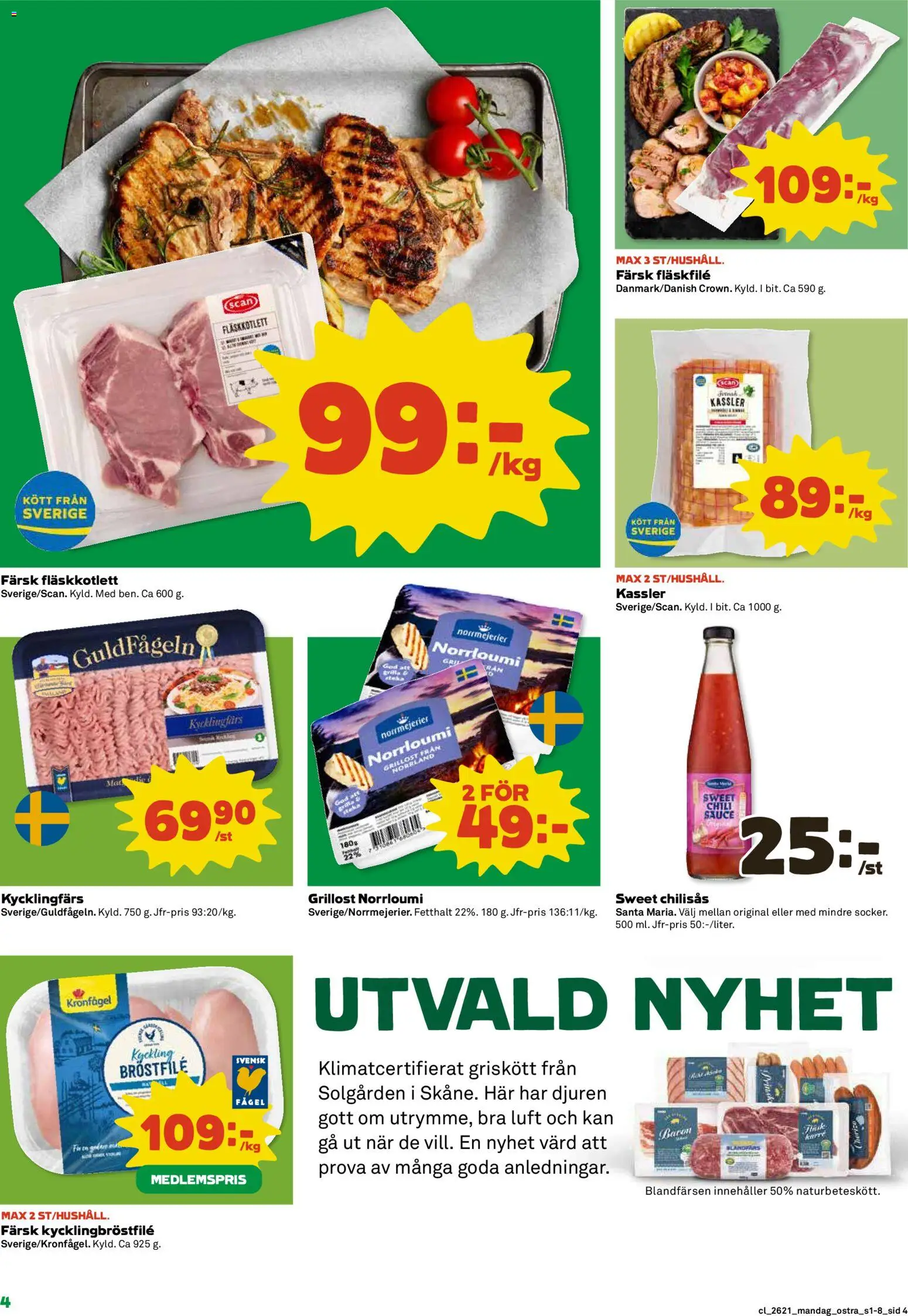 Coop Daglivs reklamblad aktuell från 18.05.2026 | Sida: 4