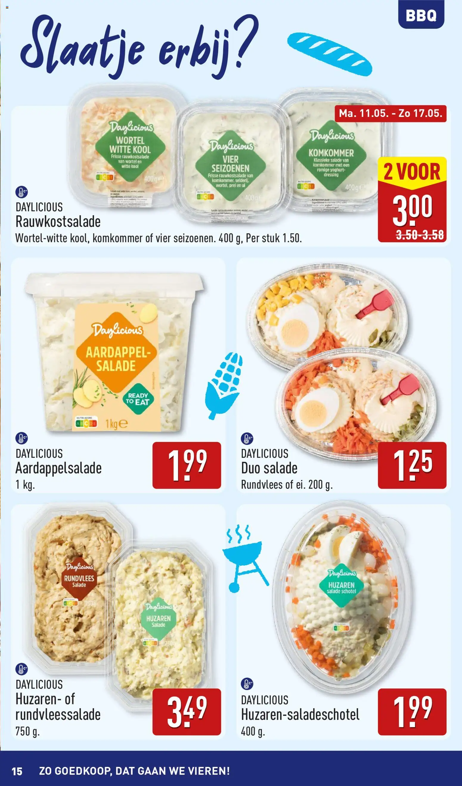 {H1} | Pagina: 15 | Producten: Aardappel, Kool, Komkommer, Yoghurt
