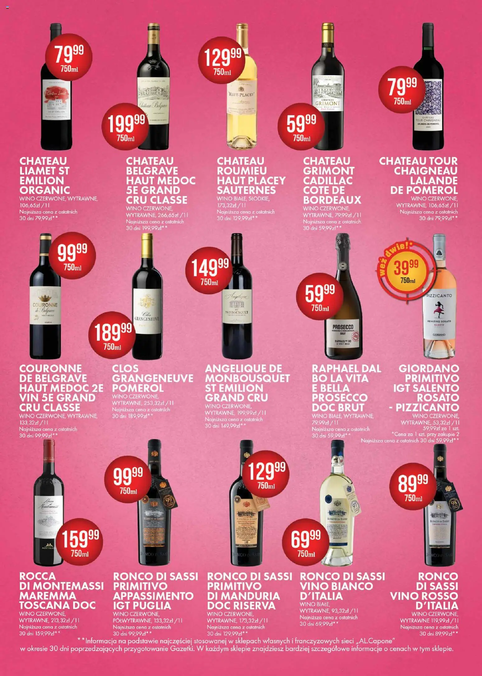 Al.Capone gazetka od 11.05.2026 | Strona: 17 | Produkty: Wino, Prosecco
