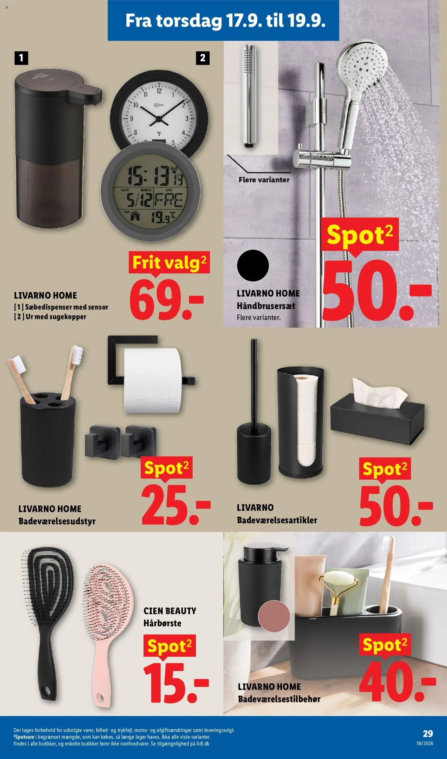 Lidl tilbudsavis – gyldig fra 13/09/2026 | Side: 17 | Produkter: Ur, Søm