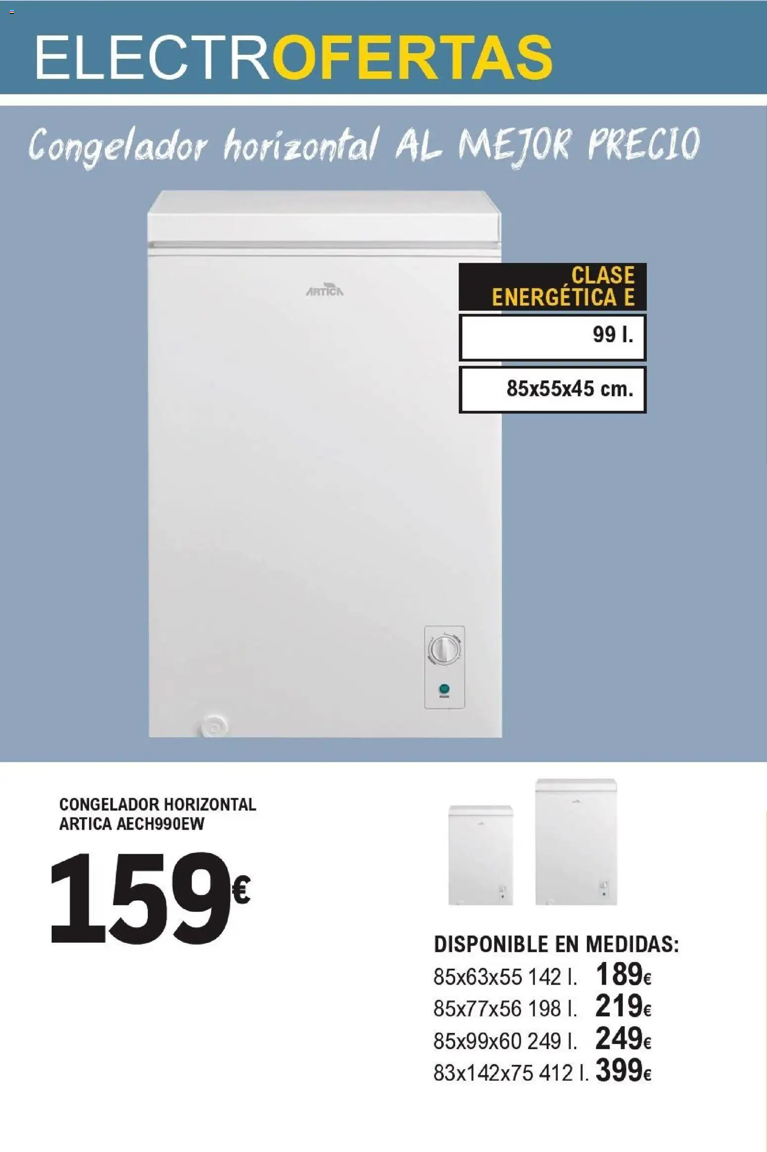 E.Leclerc folleto Electro │ válido desde el 14/10/2026 | Página: 4 | Productos: Congelador