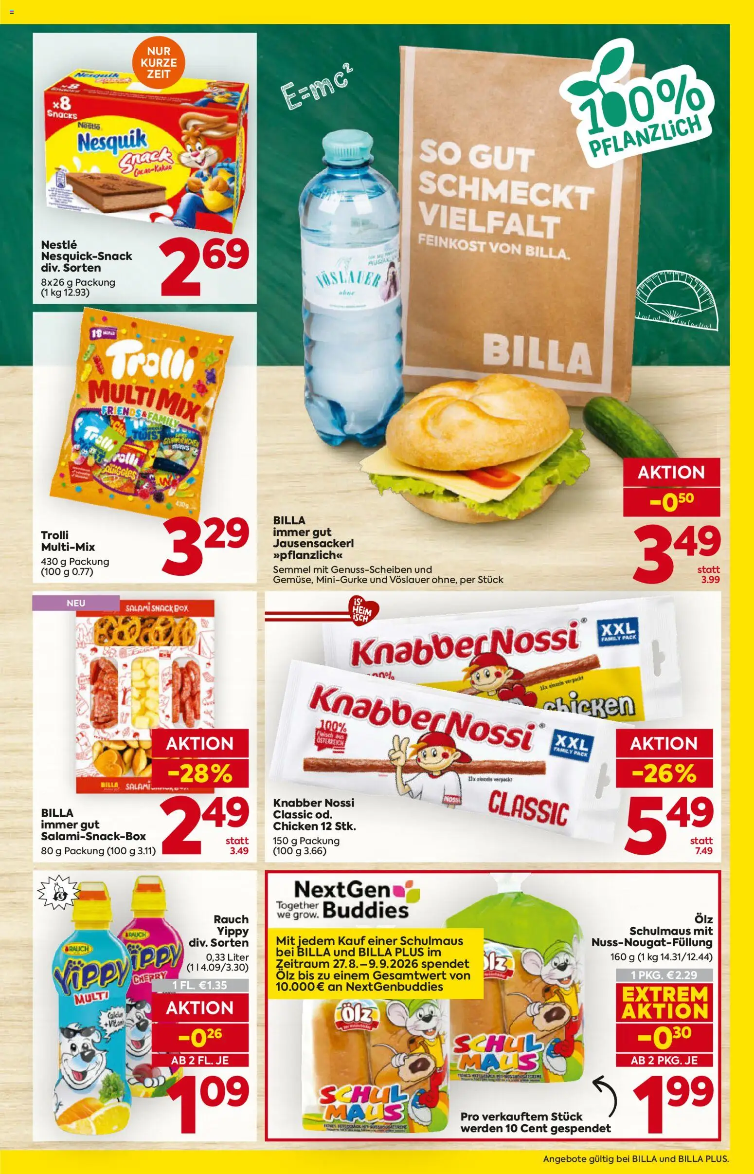Billa - Flugblatt gültig ab 27.08.2026 | Seite: 7