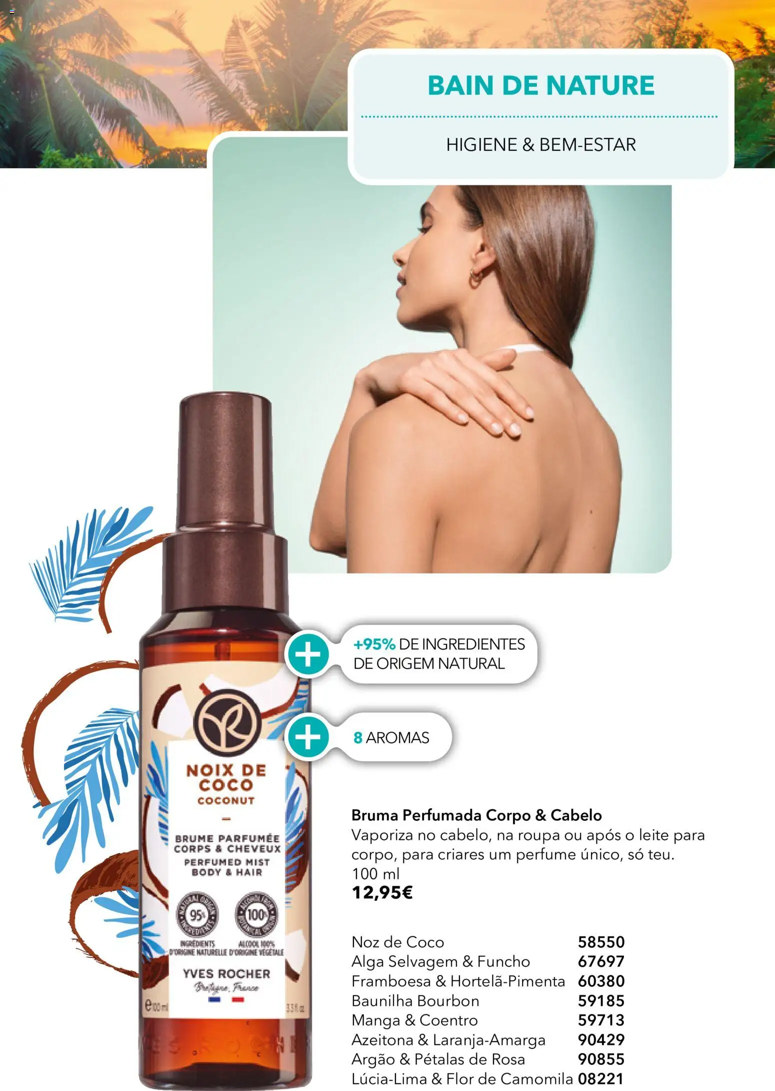 Yves Rocher Catálogo 12 │ válido de 24/09/2026 | Página: 66 | Produtos: Baunilha, Manga, Ingredientes, Leite