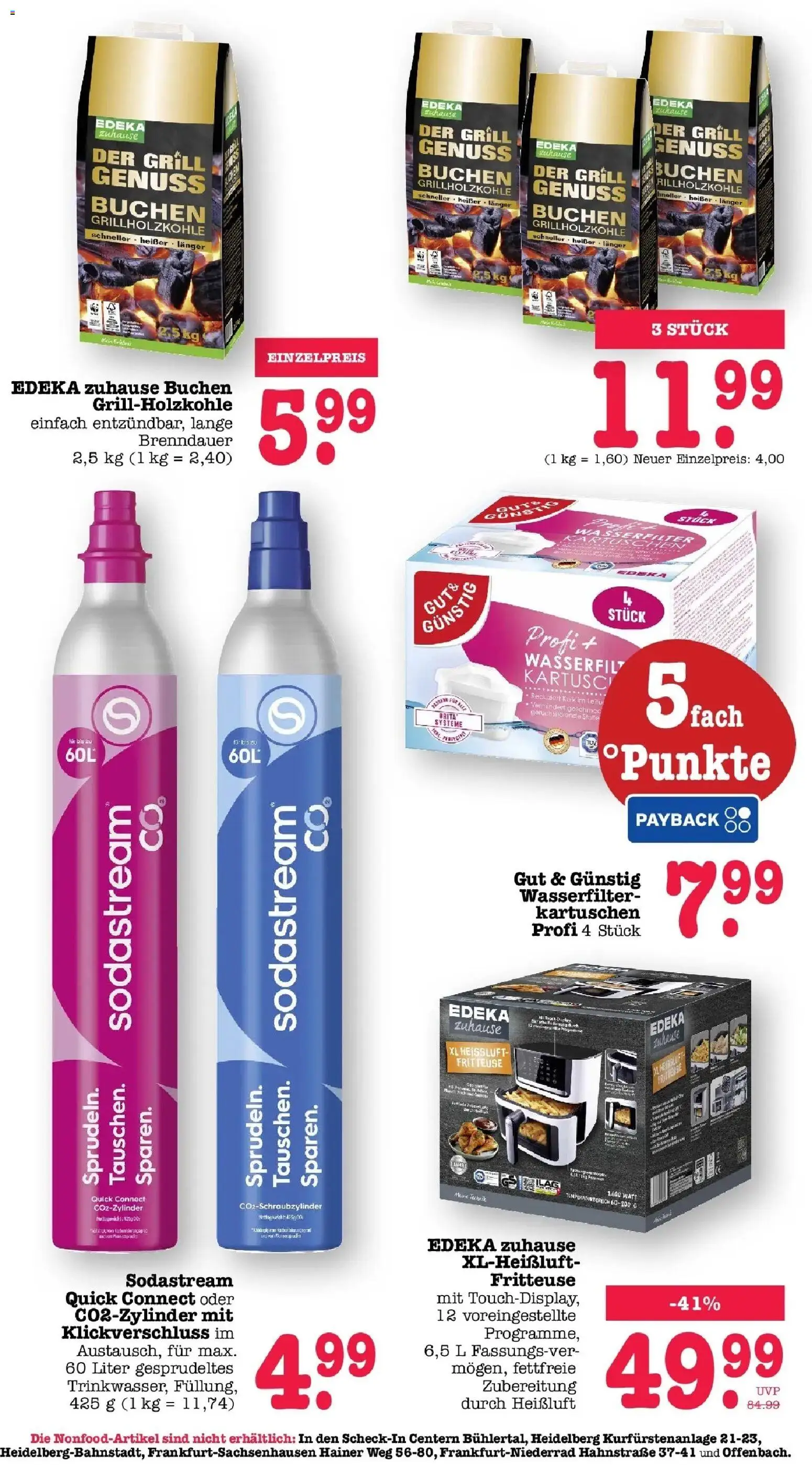 Edeka Prospekt Heidelberg – gültig ab 27.07.2026 | Seite: 55 | Produkte: Grill, Fritteuse, Sodastream