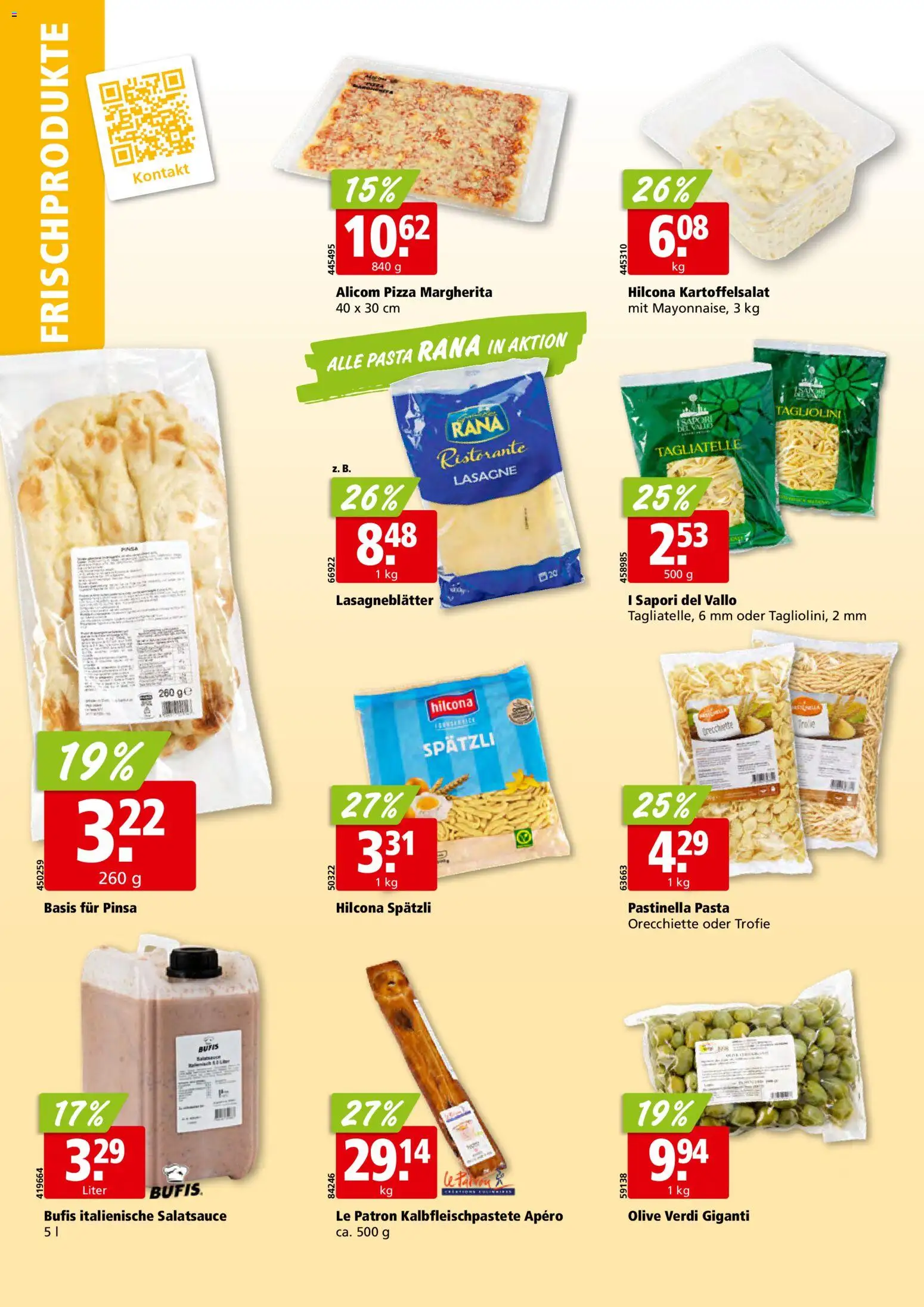 Aligro aktionen – gültig ab 15.06.2026 | Seite: 12 | Produkte: Pizza, Pasta