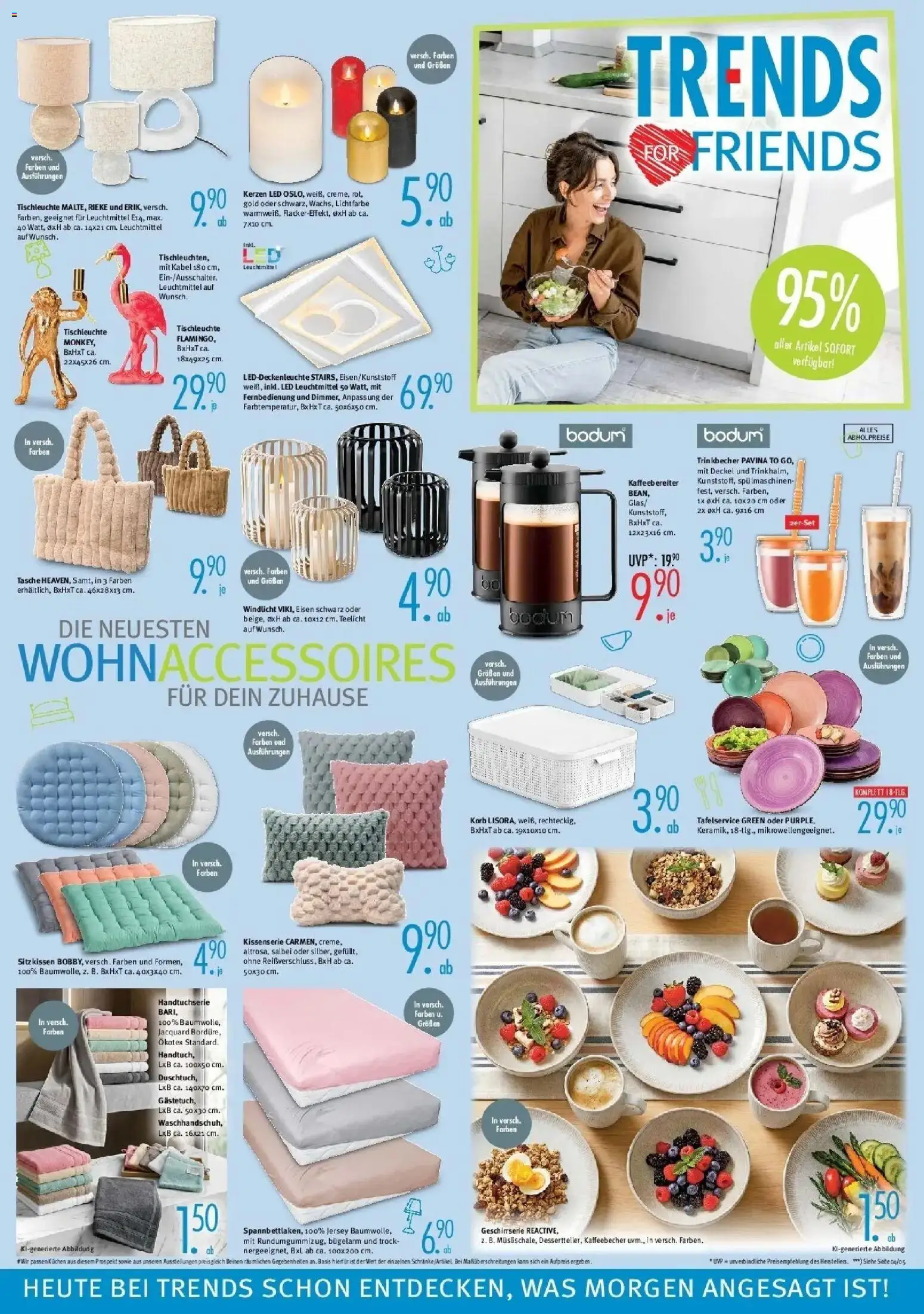 Trends Neue Möbel wirken Wunder (ab 22.08.2026) zum Blättern | Seite: 6 | Produkte: Kabel, Tasche, Korb, Kuchen