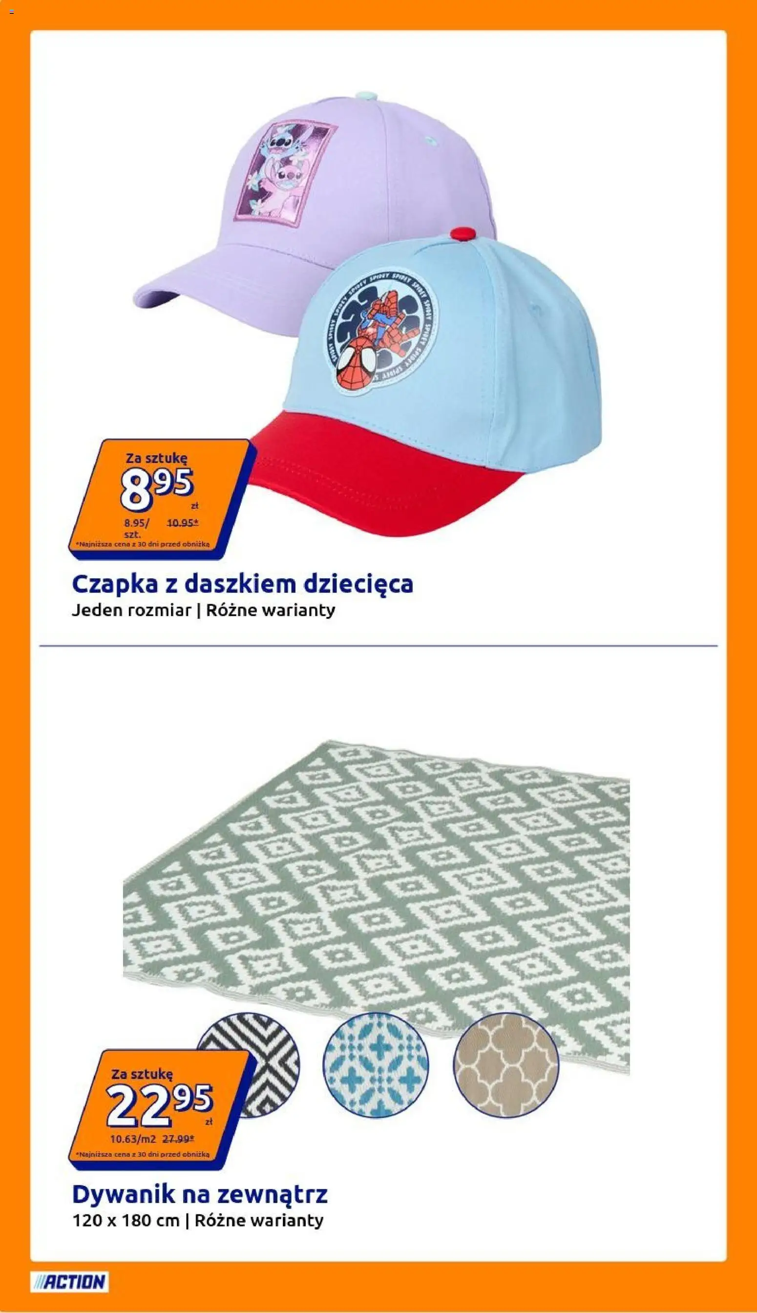 Action gazetka od 10.06.2026 | Strona: 2 | Produkty: Czapka