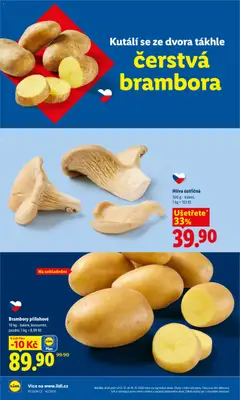 Náhled letáku Brambory přílohové, 10 kg - balení, konzumní, pozdní, 1 kg = 8,99 Kč od 15.10.2026 | Strana: 10