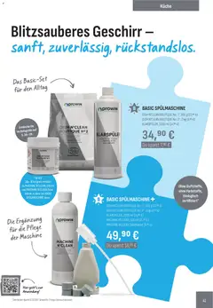 Katalog ProWin Juli / Dezember 2026 ab 01.07.2026 gültig | Seite: 41 | Produkte: Küche, Klarspüler