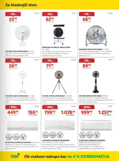 Merkur katalog akcije – veljaven od 01.07.2026 | Stran: 13 | Izdelki: Klimatska naprava, Namizni ventilator, Stoječi ventilator, Ventilator