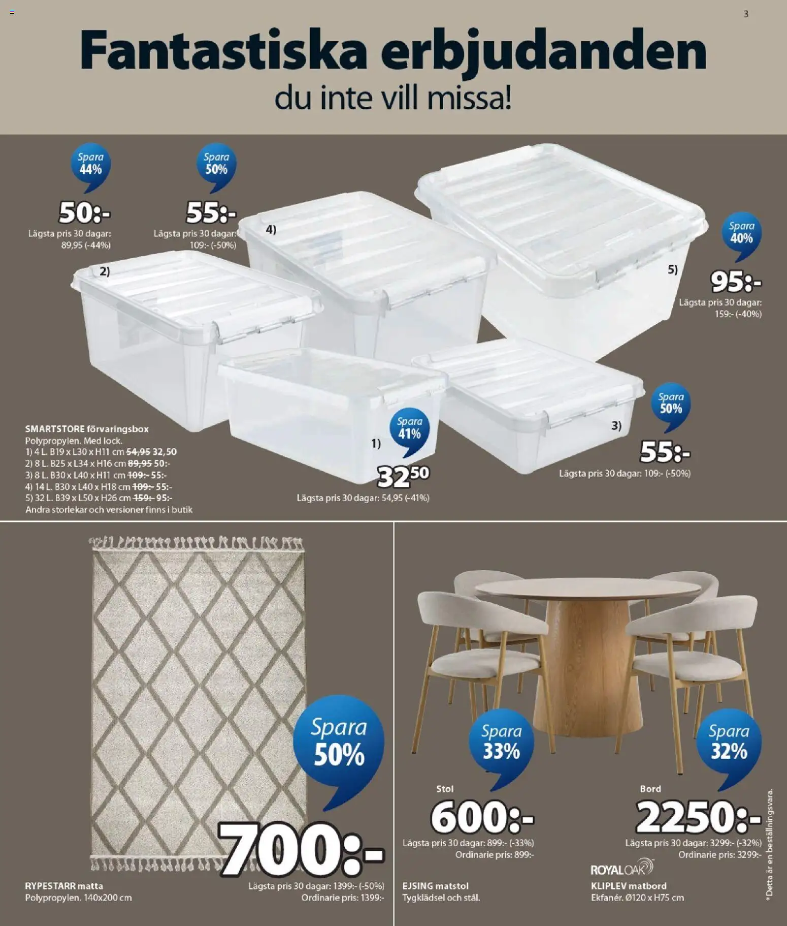 JYSK reklamblad aktuell från 24/08/2026 | Sida: 3
