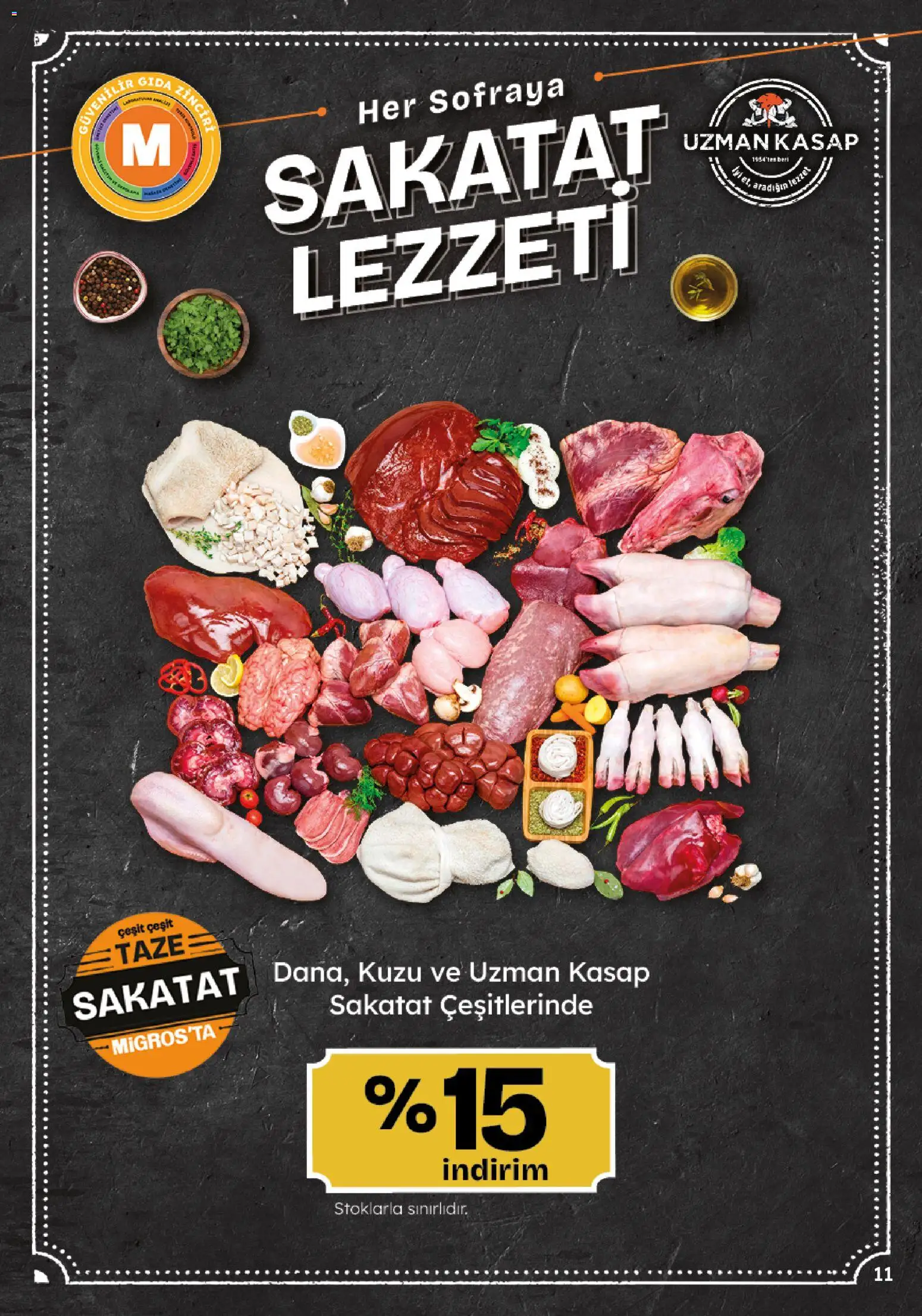 Migros Katalog - 5M Migroskop Dijital - 10 Eylül 2026 tarihinden itibaren geçerlidir | Sayfa: 11 | Ürünler: Sakatat