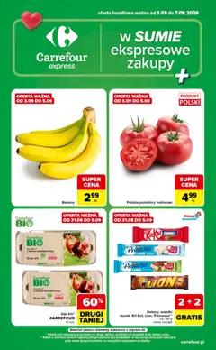 Pogląd oferty "Carrefour gazetka - Express" - ważna od 01.09.2026