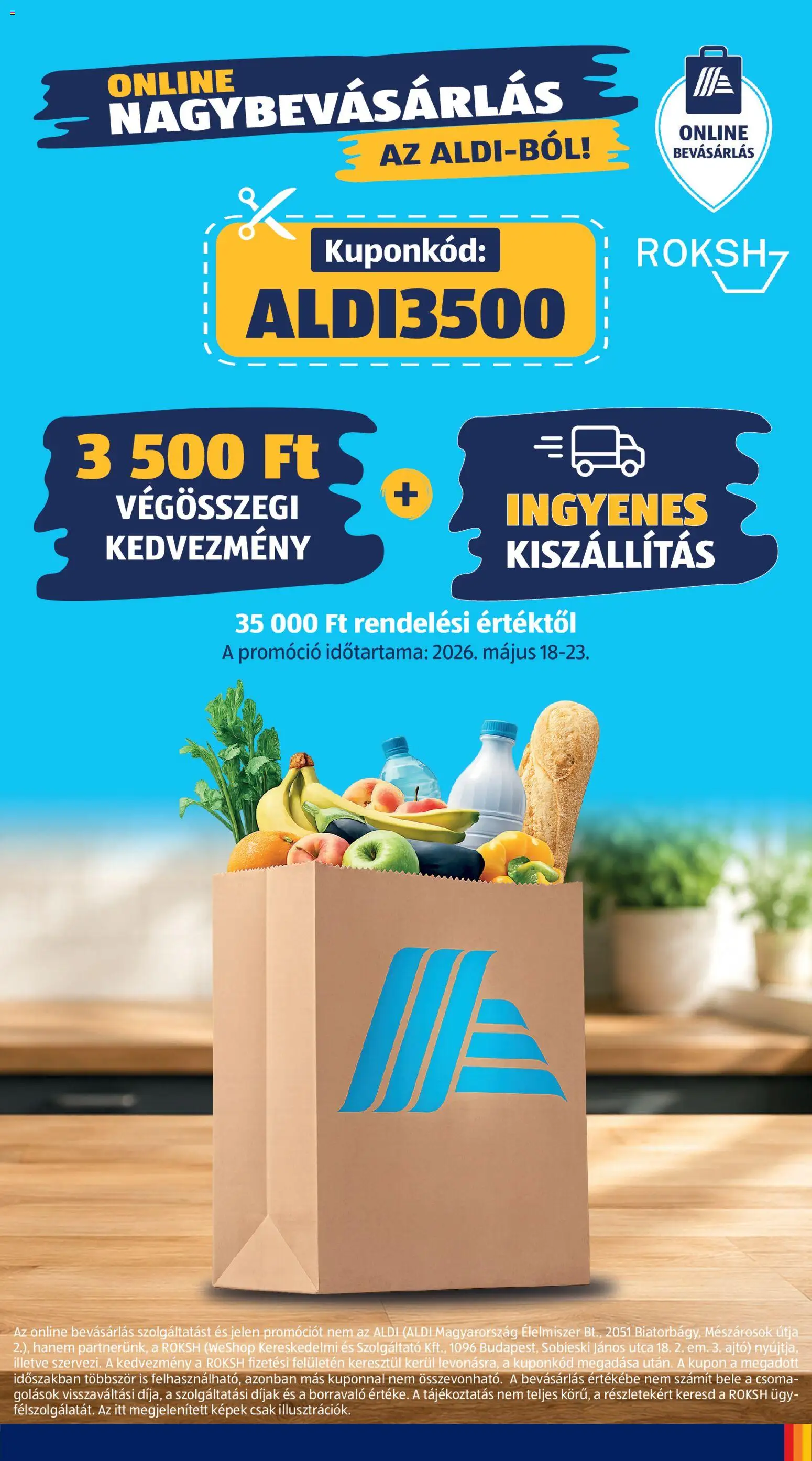 Aldi akciós ujság - amely érvényes a következő dátumtól: 28.05.2026 | Oldal: 5