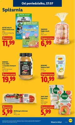 Pogląd oferty "NUTRI VALLEY Płatki śniadaniowe, Płatki śniadaniowe 375 g PJ Masks lub Peppa Pig" - ważna od 27.07.2026 | Strona: 81 | Produkty: Płatki śniadaniowe, Zupa, Płatki, Krem