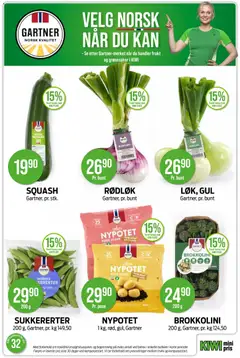 Forhåndsvisning av BROKKOLINI, 200 g, Gartner, pr. kg 124,50 gyldig fra 03/08/2026 | Side: 14 | Produkter: Kiwi, Датчик руху, Rødløk, Гриби