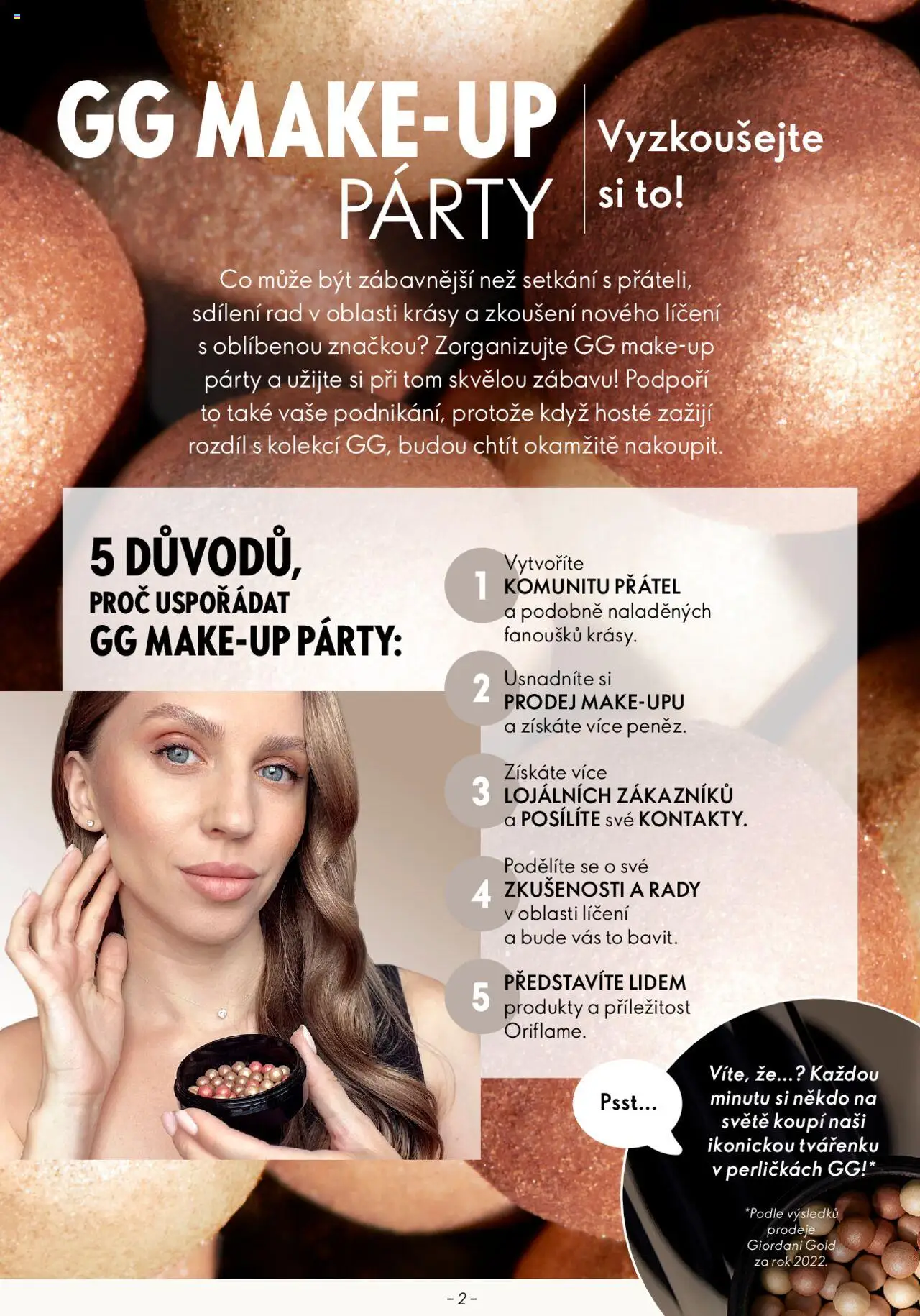 Oriflame katalog GG Make-up Párty od 23.04.2024 | Strana: 2