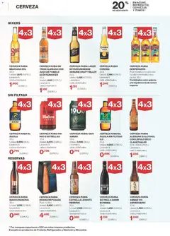 Vista previa El Corte Inglés ofertas válido desde el 04.06.2026 | Página: 5 | Productos: Lima, Jugo, Cerveza, Παρμεζάνα