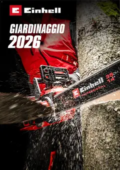 Anteprima del volantino Einhell volantino Giardinaggio 2026 valido a partire dal 17.03.2026