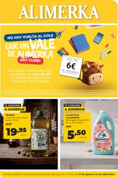 Vista previa Alimerka folleto Castilla y León válido desde el 27/08/2026