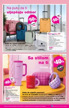 Bipa Katalog - Pregled kataloga iz trgovine Bipa, vrijedi od 23.07.2026 | Stranica: 21 | Proizvodi: Elastične trake, Kofer