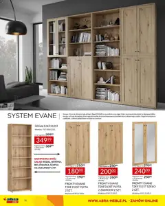 Pogląd oferty "Abra meble gazetka" - ważna od 11.09.2026 | Strona: 36 | Produkty: Regał