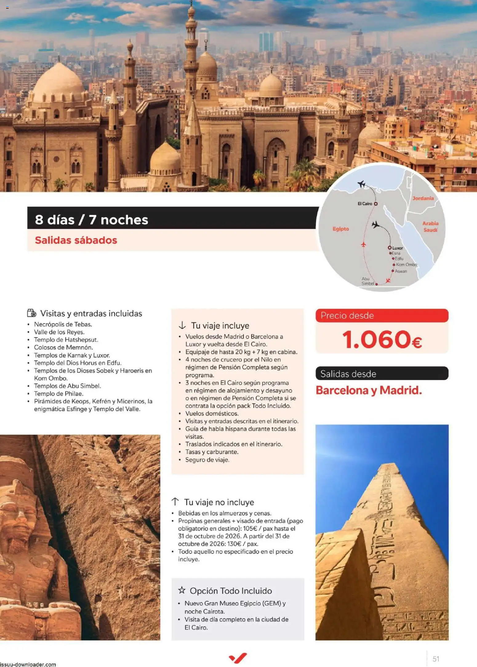 Halcón Viajes Egípto │ válido desde el 06/07/2026 | Página: 51