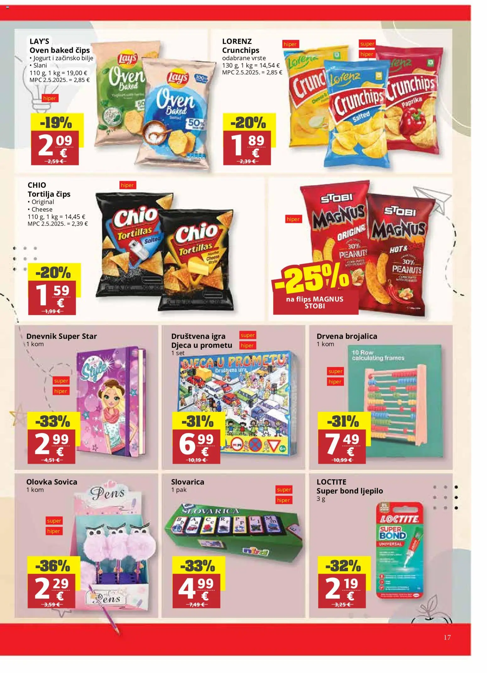 Ribola katalog | vrijedi od 02.09.2026 | Stranica: 17 | Proizvodi: Jogurt, Začinsko bilje, Igra, Ljepilo