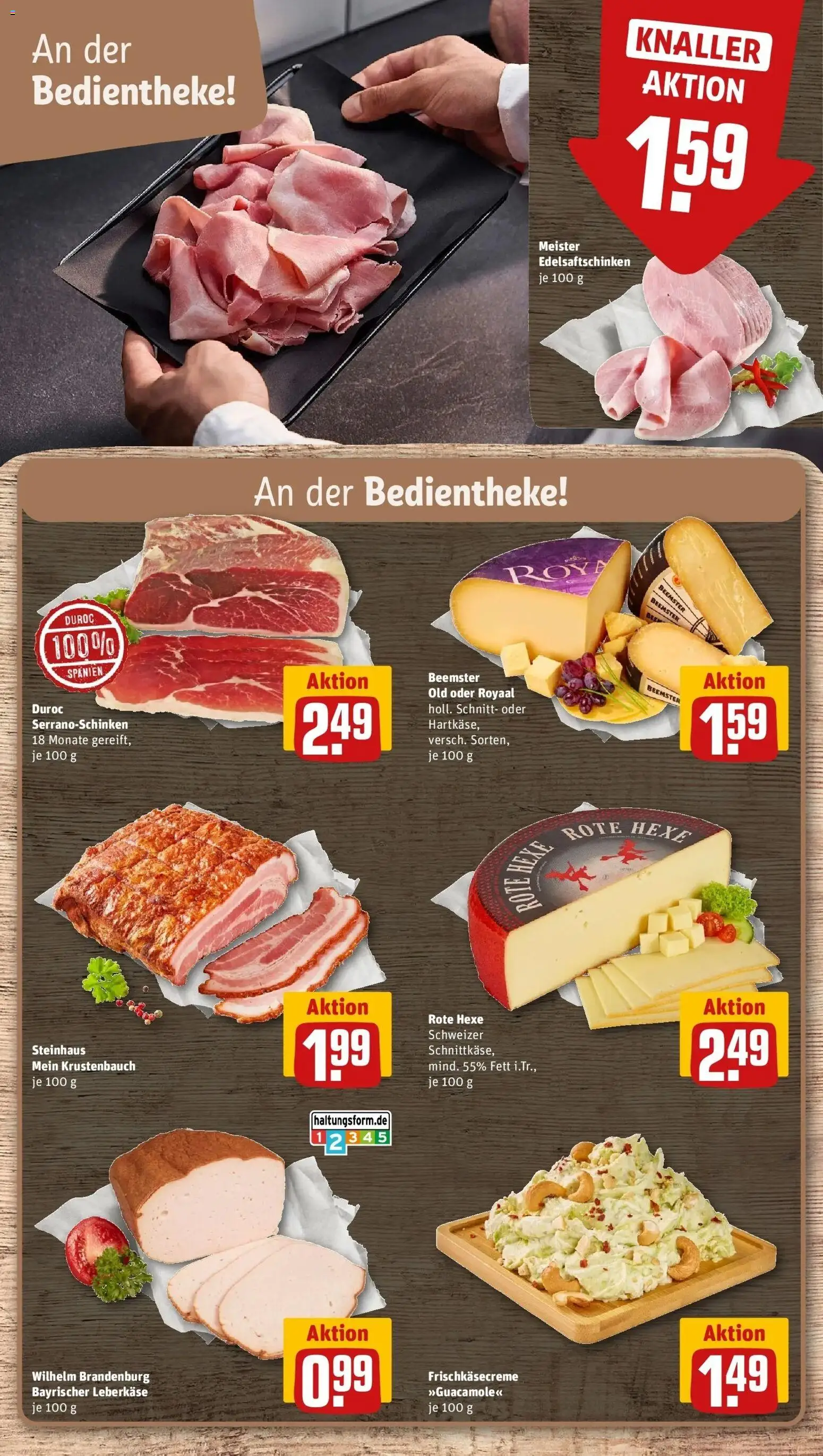 REWE Prospekt ab 28.09.2026 zum Blättern » Angebote | Seite: 16 | Produkte: Leberkase