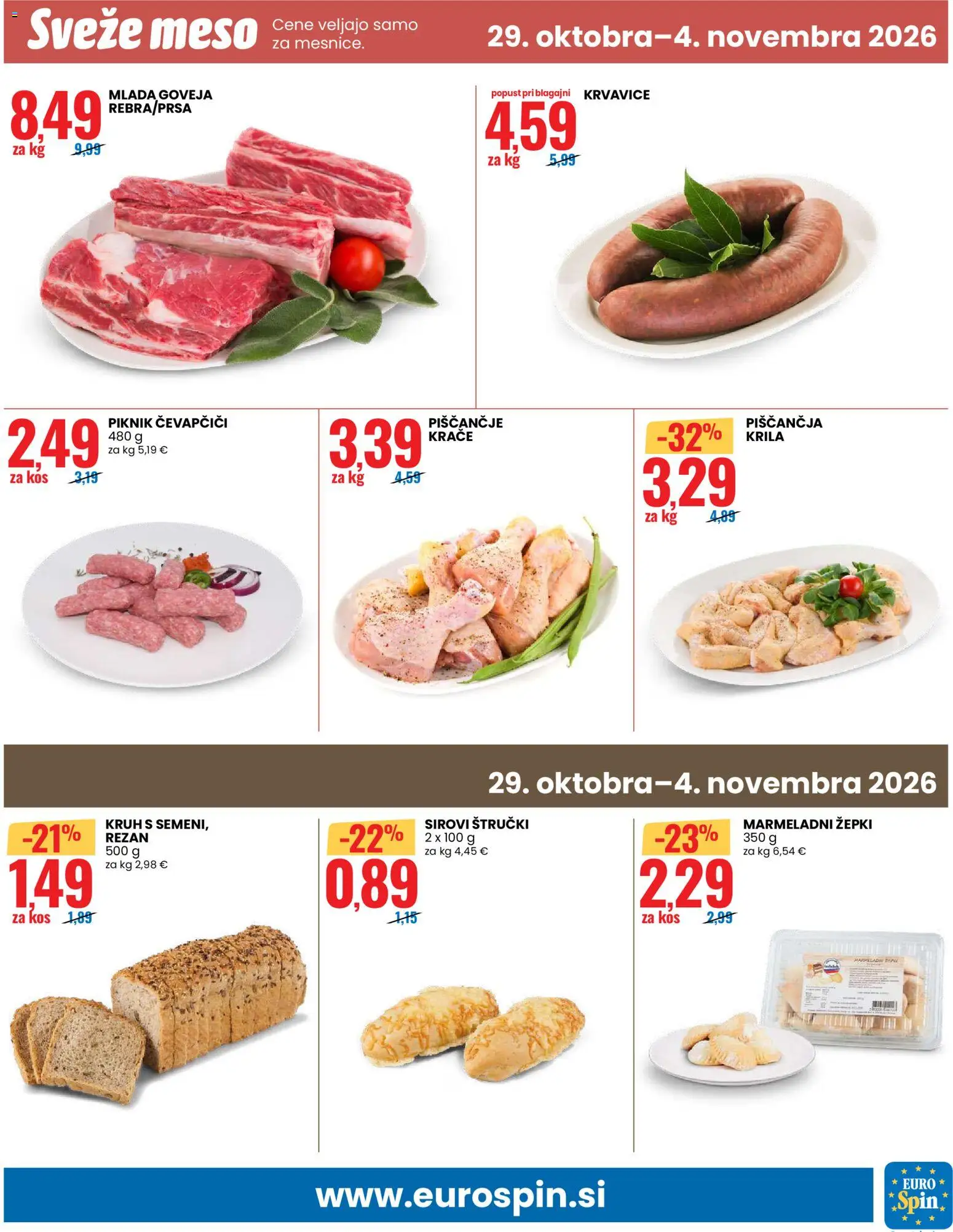 Novi Eurospin katalog ponudbe – veljaven od 29.10.2026 | Stran: 17