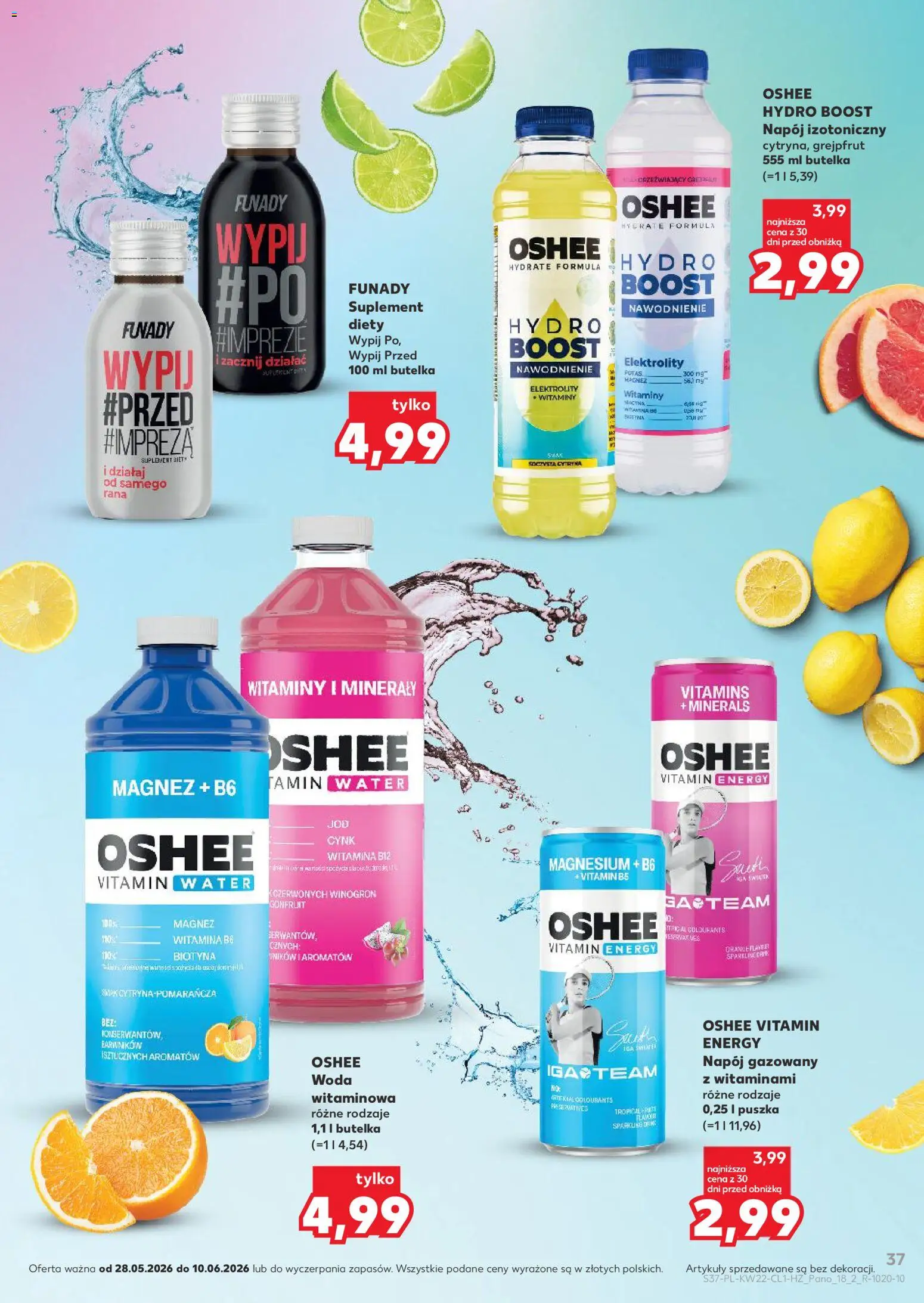 Kaufland Polsko leták - Barek od 28.05.2026 | Strana: 37 | Produkty: Minerály