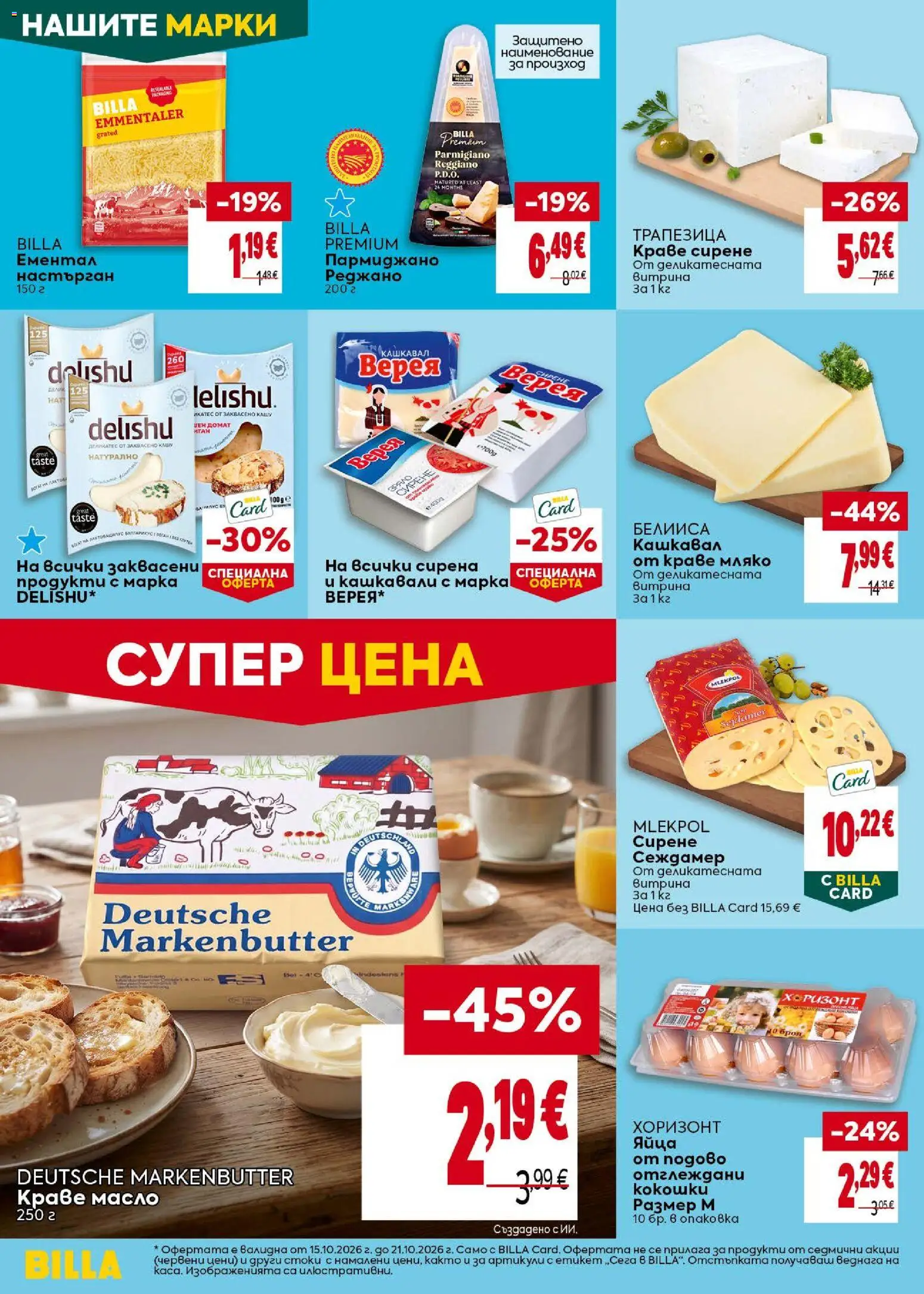 {H1} | Страница: 18 | Продукти: Домат, Пармиджано, Яйца, Ементал