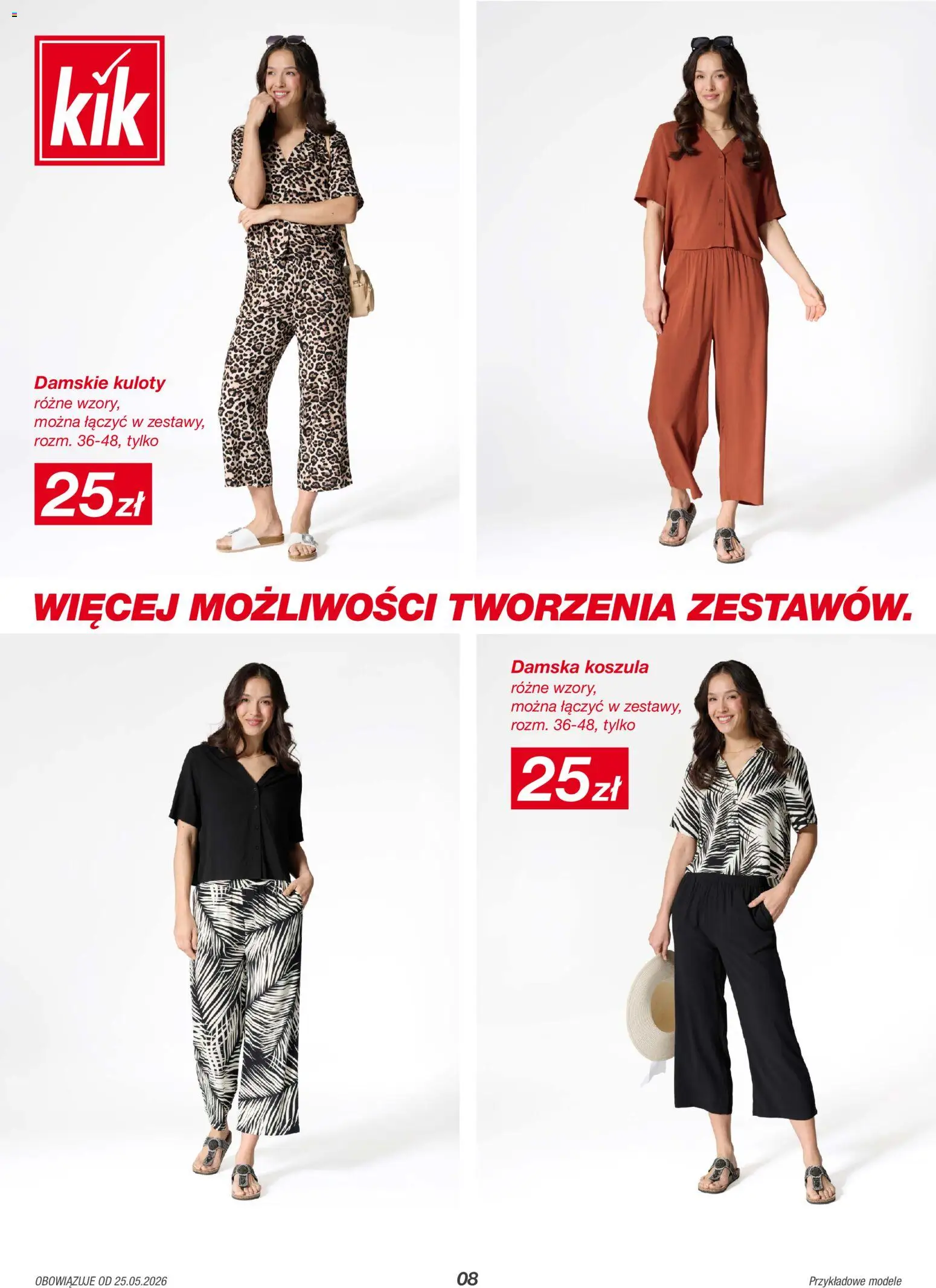 Kik gazetka od 25.05.2026 | Strona: 8 | Produkty: Koszula