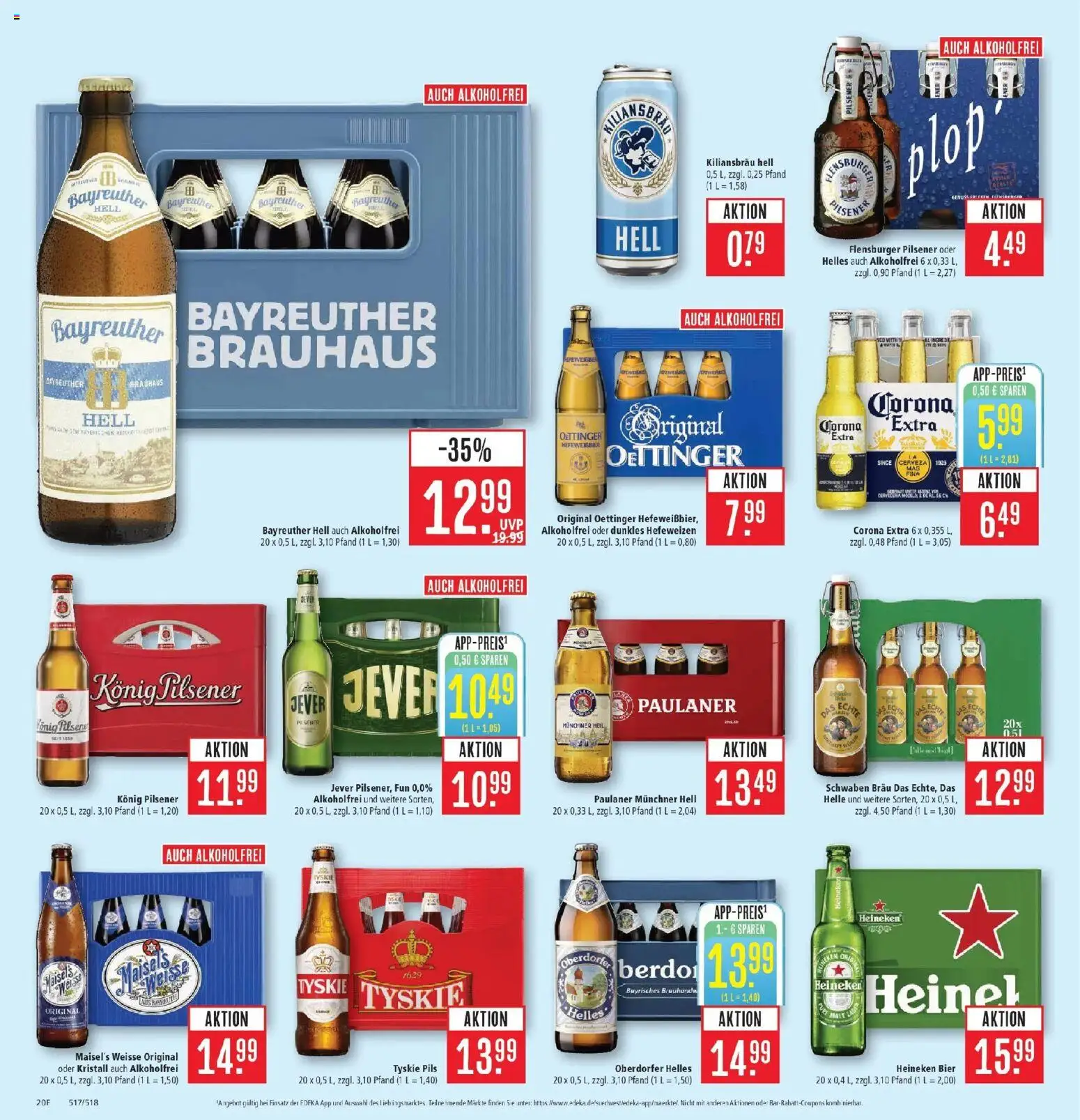 Marktkauf Prospekt Schorndorf (ab 28.09.2026) » Angebote online | Seite: 26 | Produkte: Konig pilsener, Pils, Oettinger, Flensburger