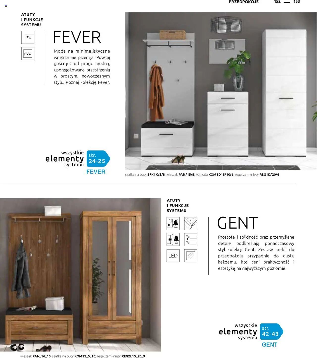 Black Red White Gazetka - Katalog rodzinnych wnętrz od 24.05.2024 | Strona: 153 | Produkty: Buty, Komoda, Wieszak, Regał
