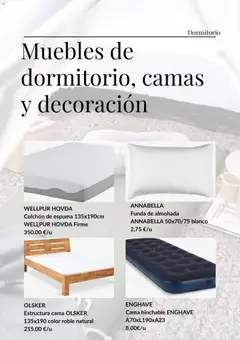 Vista previa JYSK catálogo válido desde el 08/10/2026 | Página: 2 | Productos: Espuma, Colchon, Funda, Cama